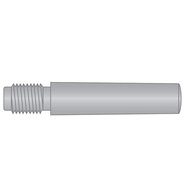 Taper Pin Ext Thread #8 x 6 SS PL